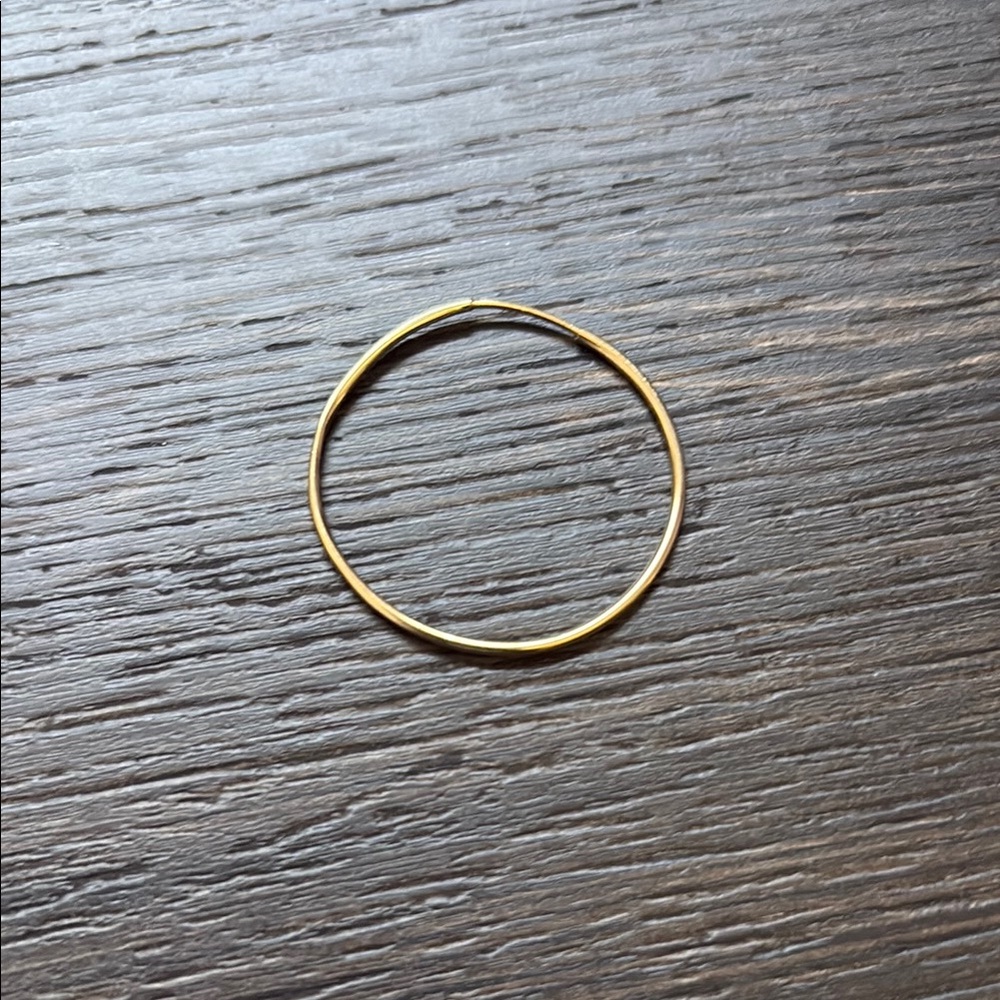 Elegant Gold Hoop Earring 14k gold filled
